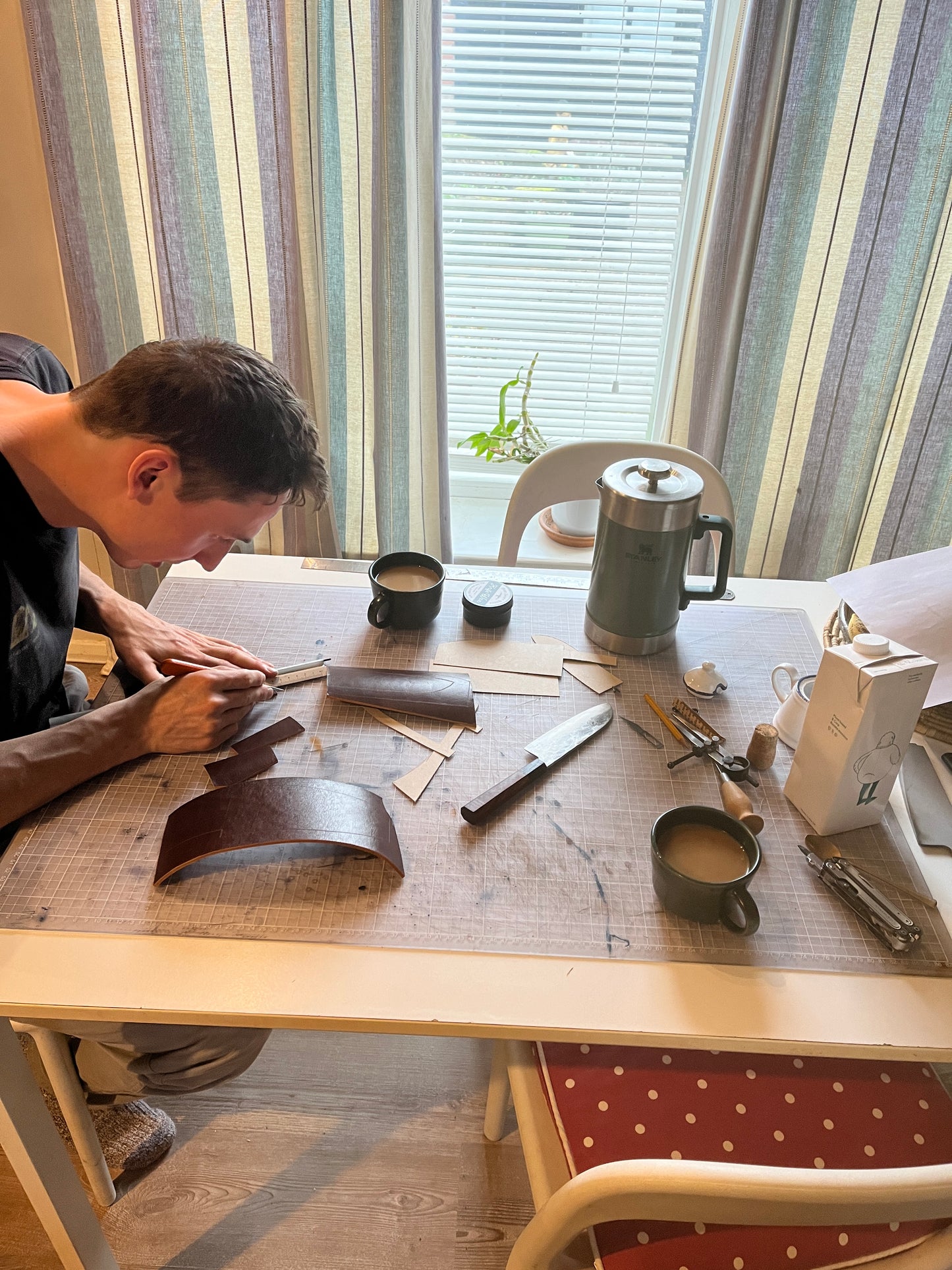 LEATHER KNIFE SHEATH MAKING COURSE