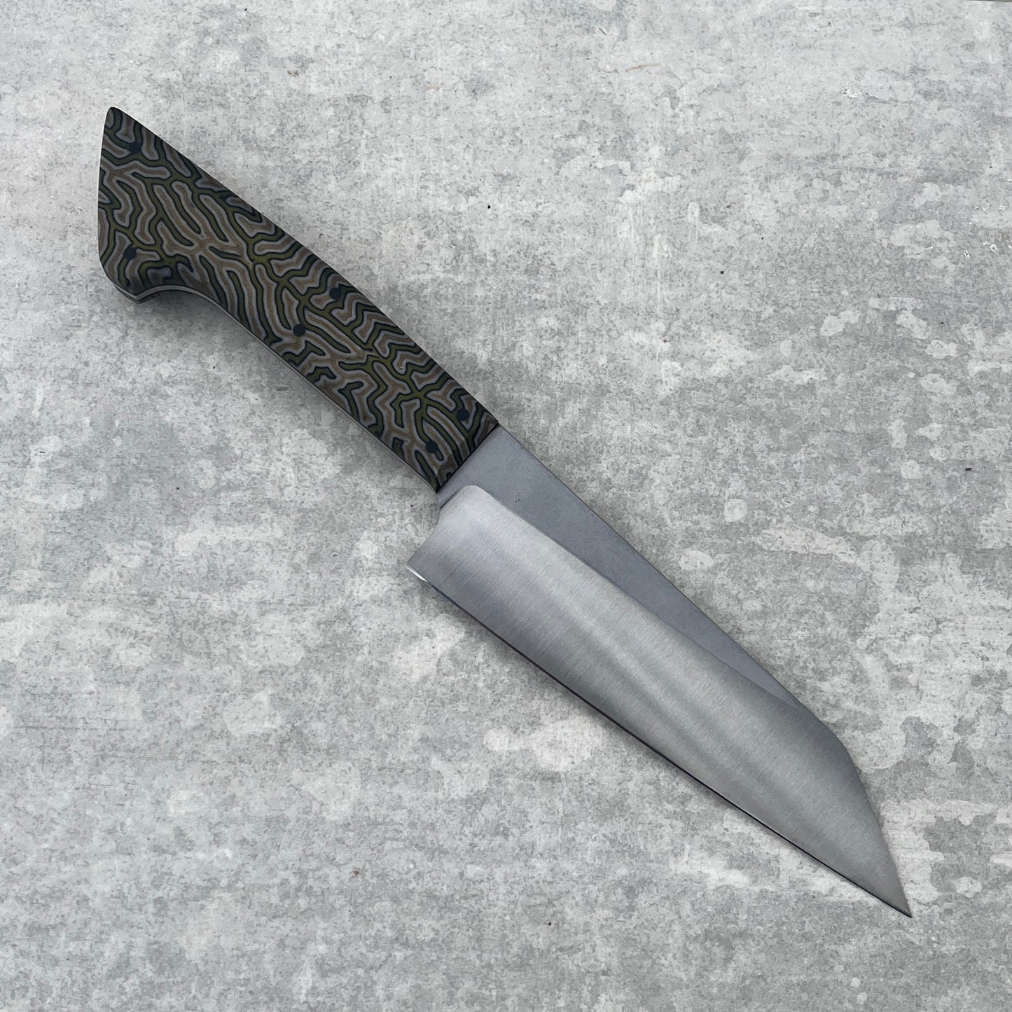 5.5" Honesuki AEB-L Crazy Micarta