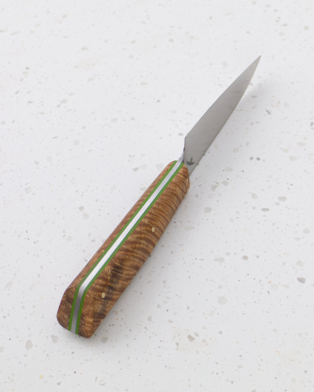 5" / 125mm Petty AEB-L Curly Mango & Green G10