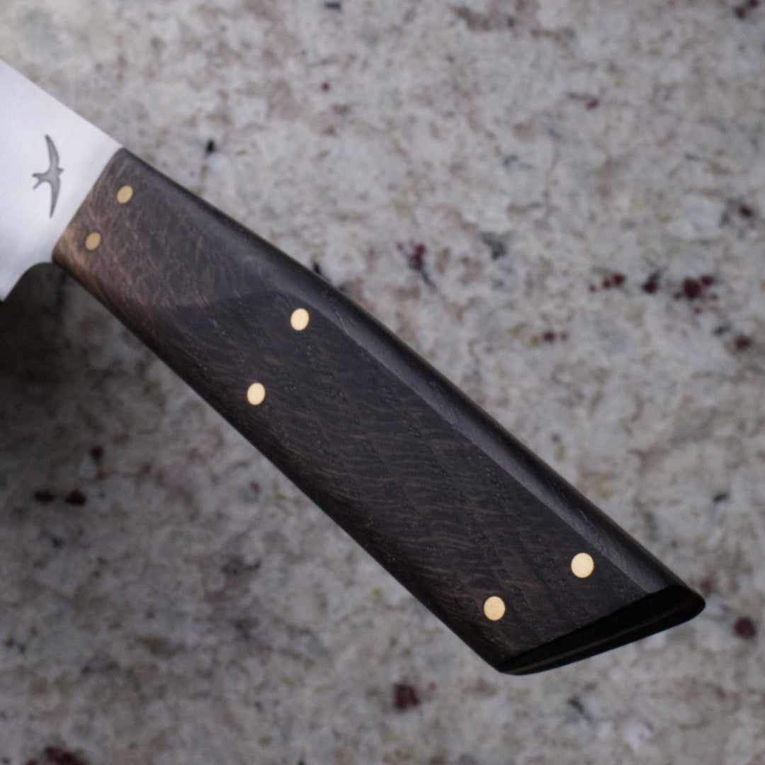 4.5" Petty AEB-L Bog Oak & Brass