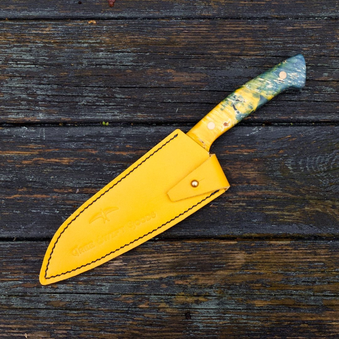 LEATHER KNIFE SHEATH MAKING COURSE
