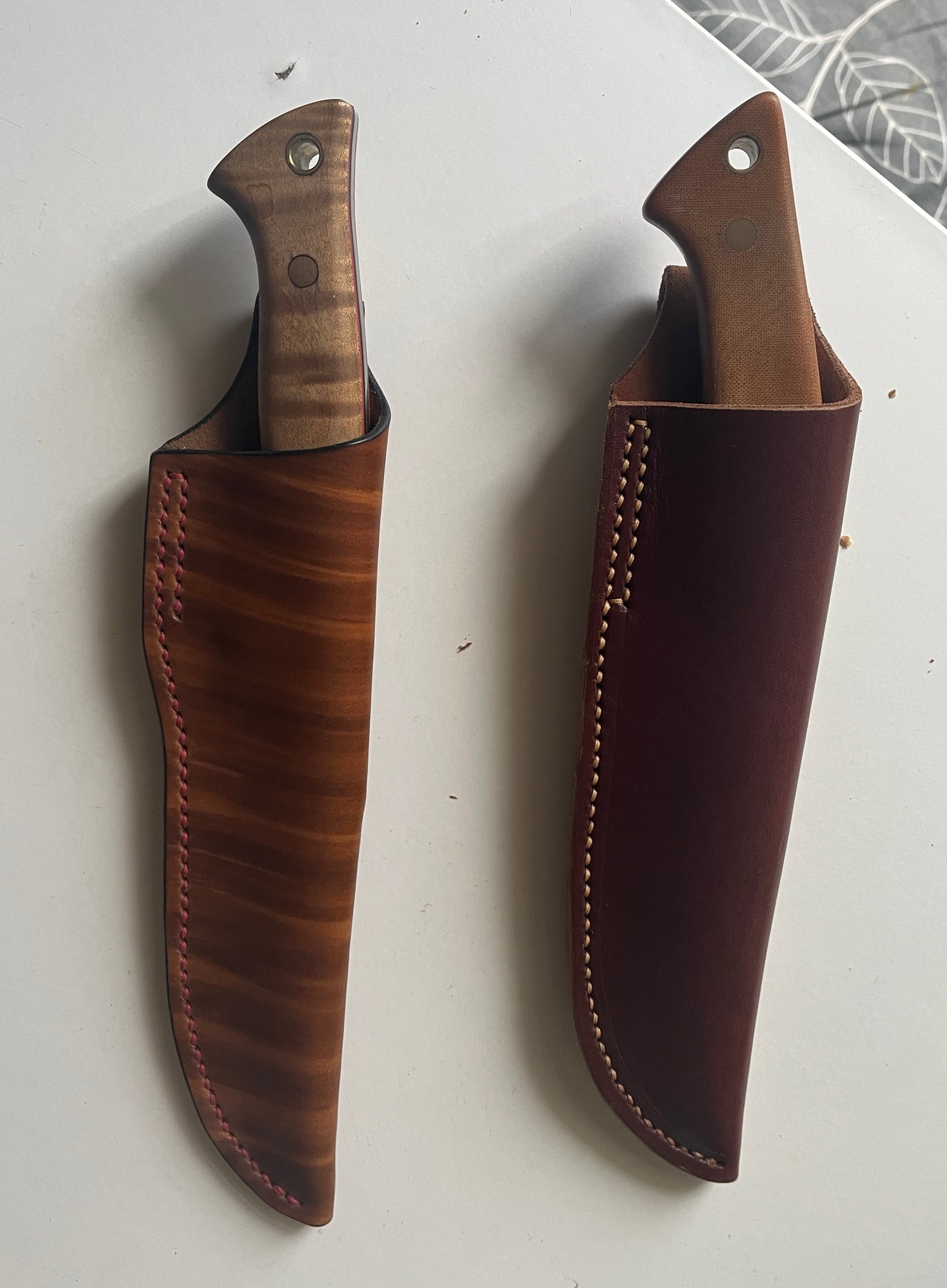 LEATHER KNIFE SHEATH MAKING COURSE