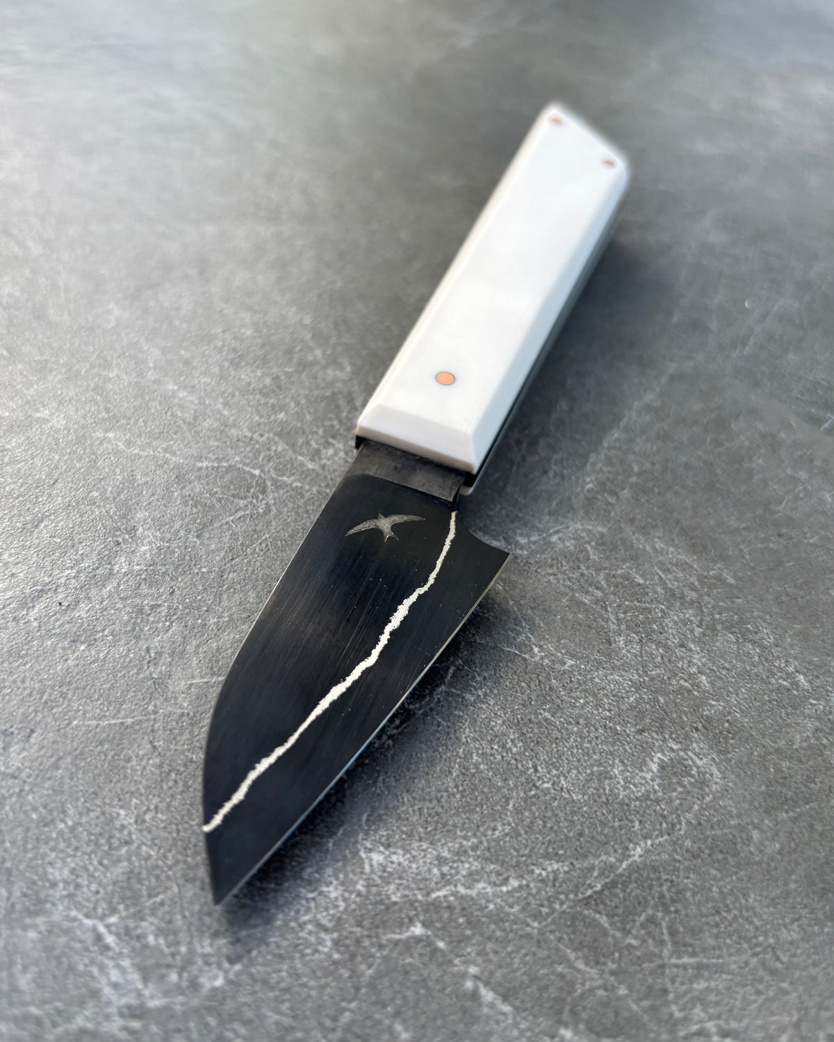 65 x 30mm Paring Dark Mai 80CRV2 Elforyn & African Blackwood