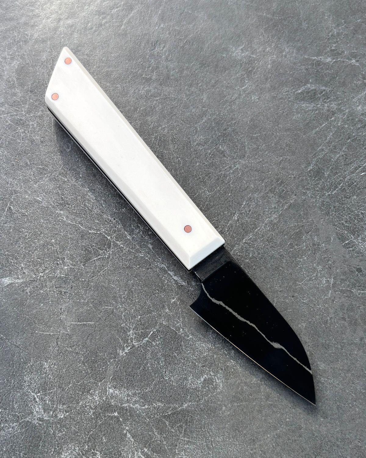 65 x 30mm Paring Dark Mai 80CRV2 Elforyn & African Blackwood