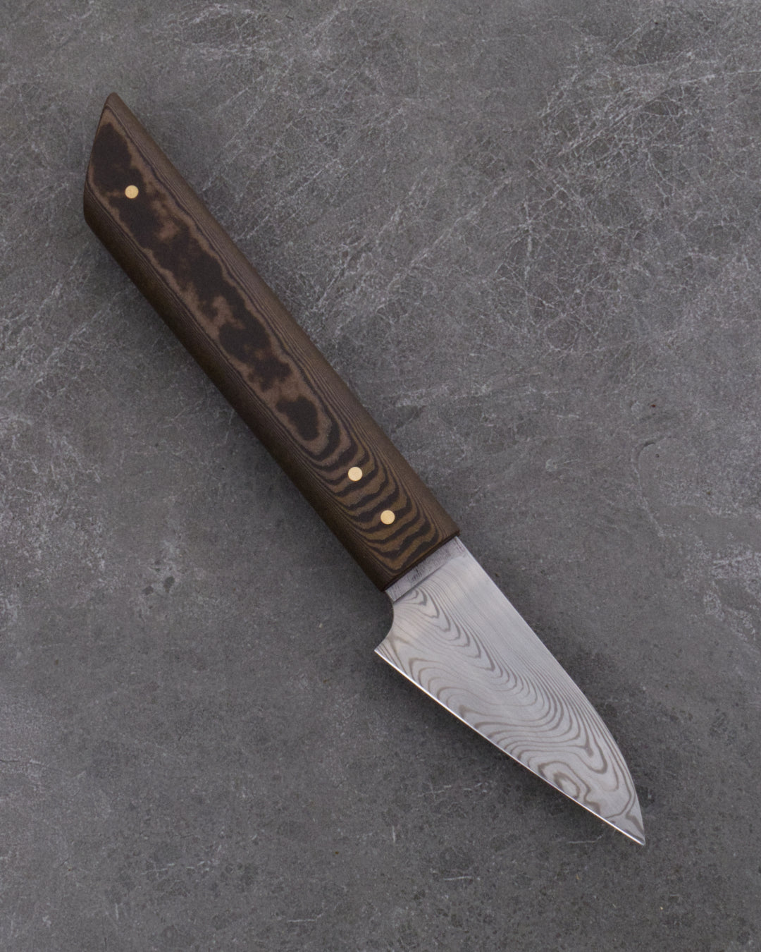 73mm / 3" Paring Damasteel Richlite Tanglewood