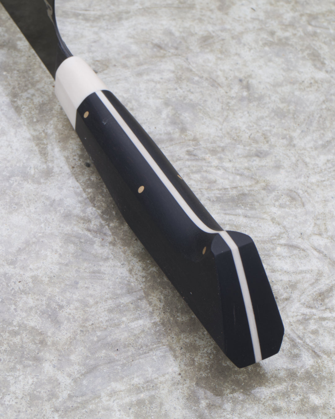 6.5" / 165mm Bunka Dark Mai 80CRV2 Ebony & Elforyn Supertusk
