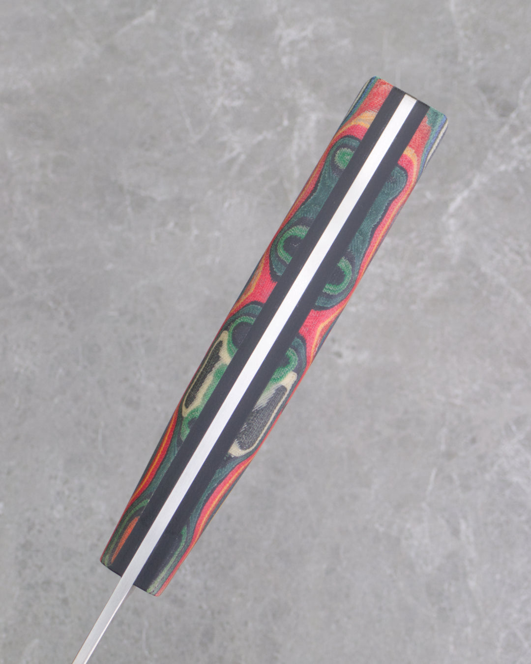 7" / 170mm Santoku AEB-L Crazy Micarta Mystic Timber